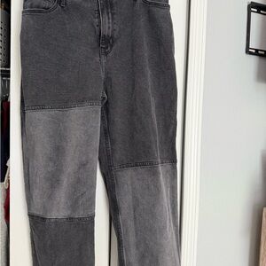 Hollister Dark Gray Ultra High-Rise Jeans